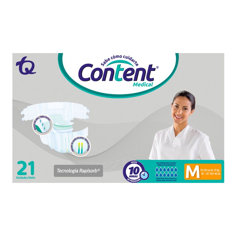 PAÑAL CONTENT MEDICAL ADULTO M_F