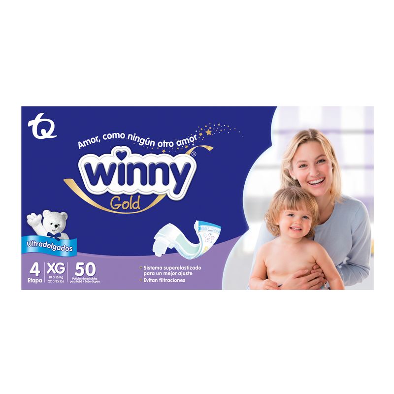 PAÑAL WINNY GOLD ETAPA 4-XG _F