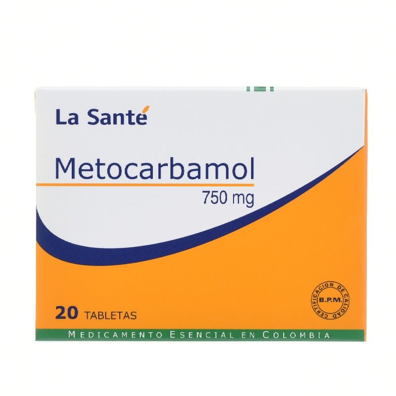 METOCARBAMOL 750 MG -LA SANTE-_F
