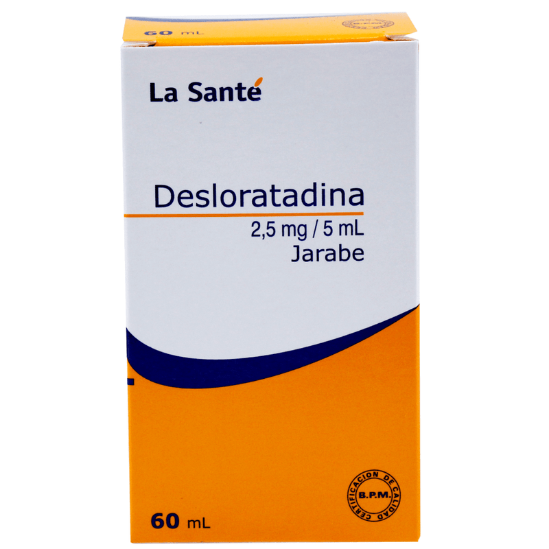 DESLORATADINA 2-5 MG LA SANTE_F