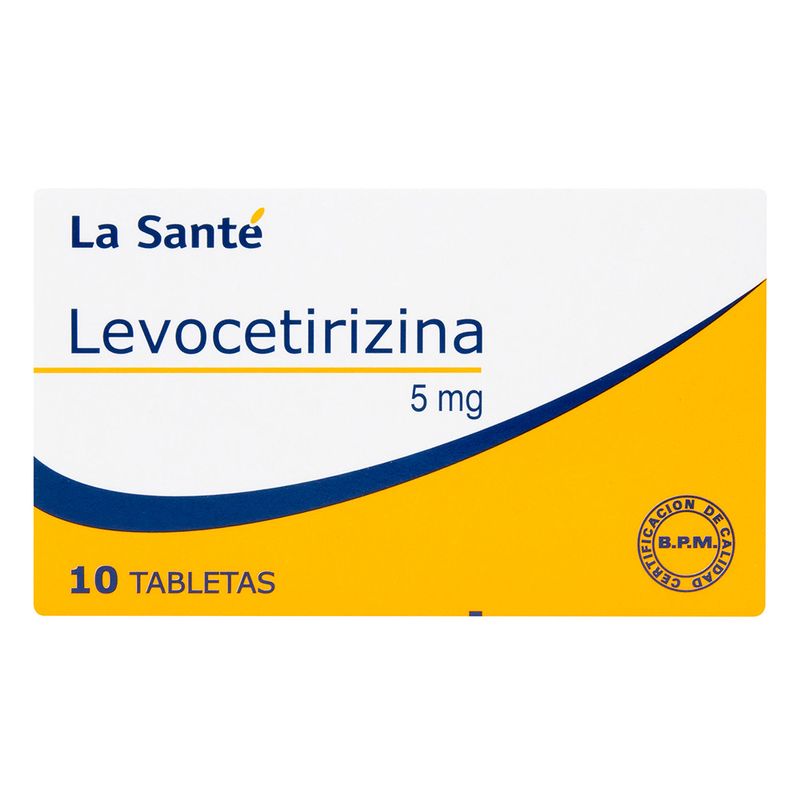LEVOCETIRIZINA 5 MG -LA SANTE-_F