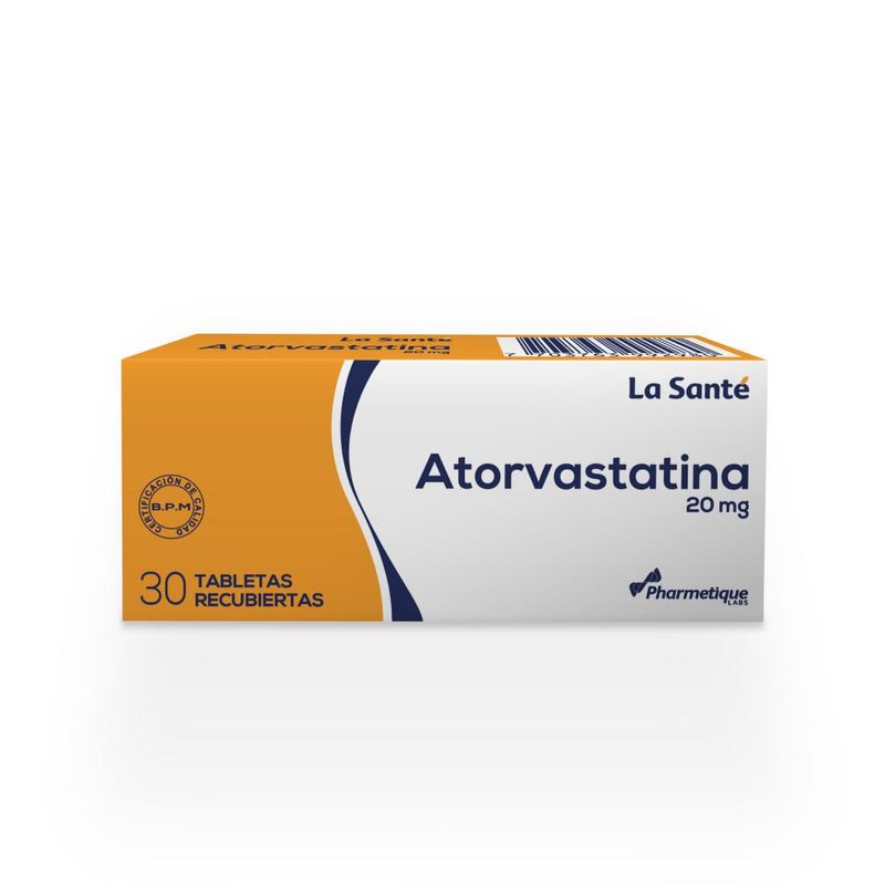 ATORVASTATINA 20 MG -LA SANTE-_F