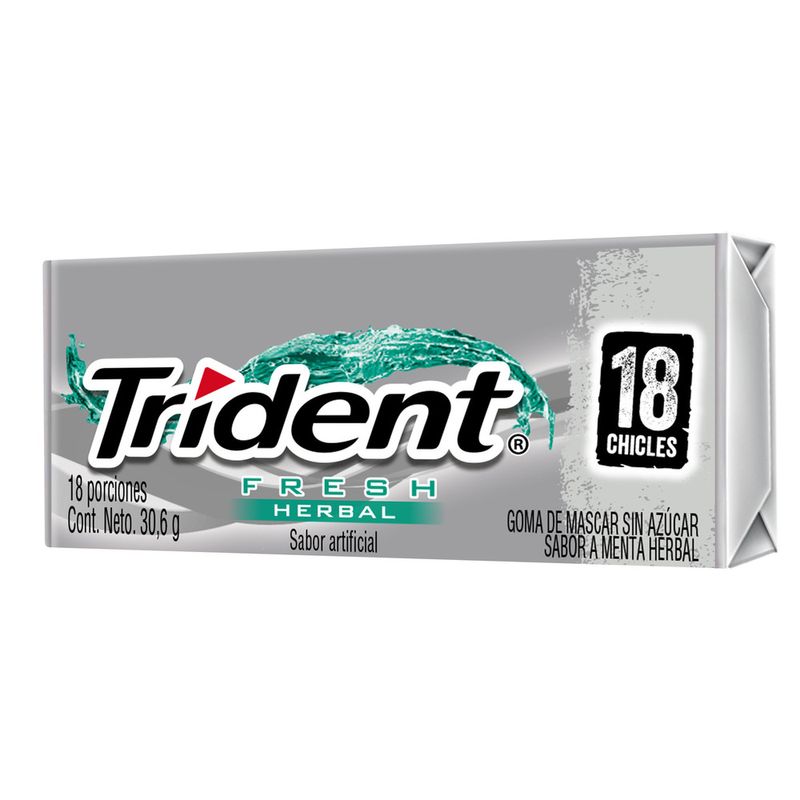 CHICLES TRIDENT VP FRESH HERBA_F