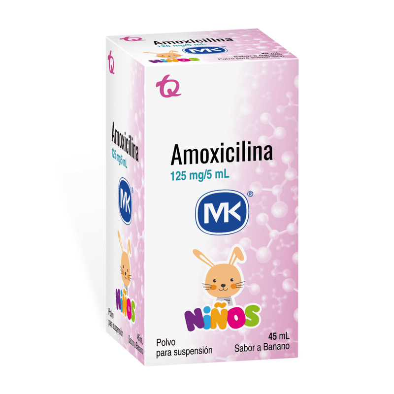 AMOXICILINA 125MG-5ML MK_F