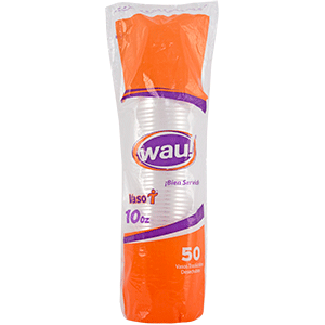 VASOTE 10 OZ TRASLUCIDO WAU_F