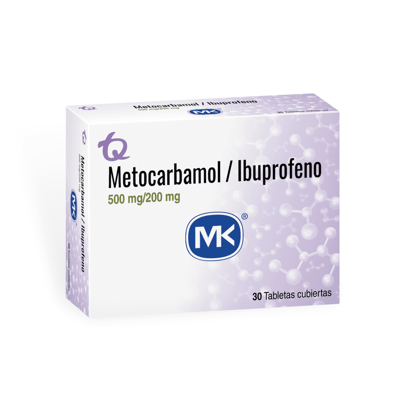METOCARBAMOL - IBUPROFENO 500-_F