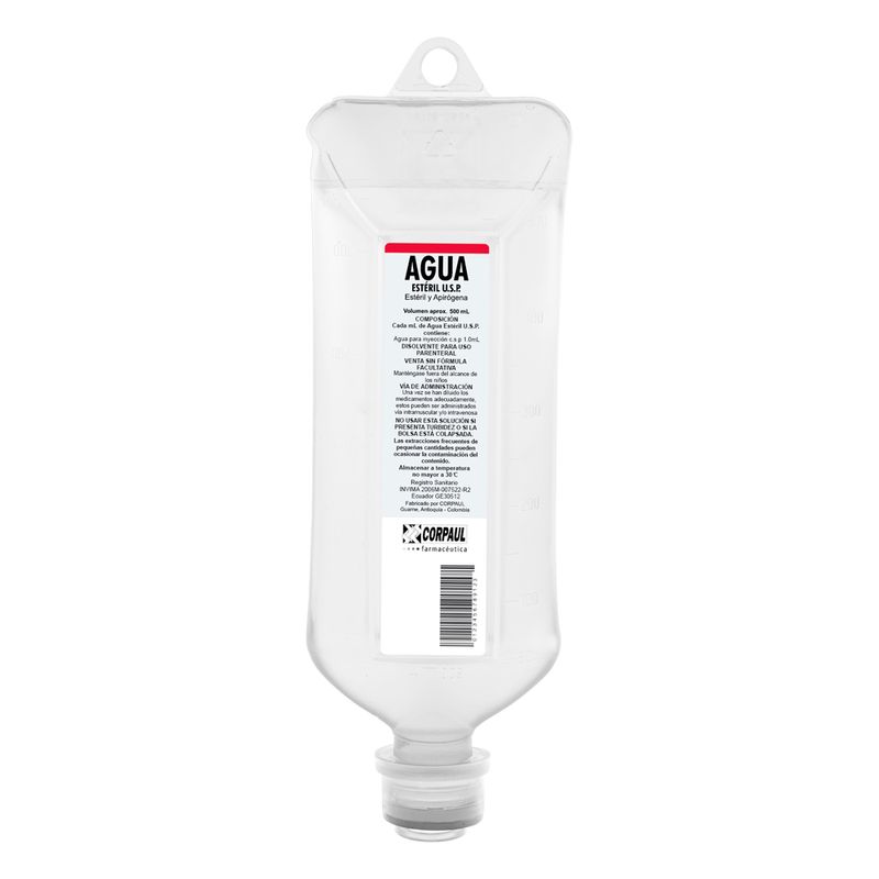 AGUA ESTERIL 500ML PE_F