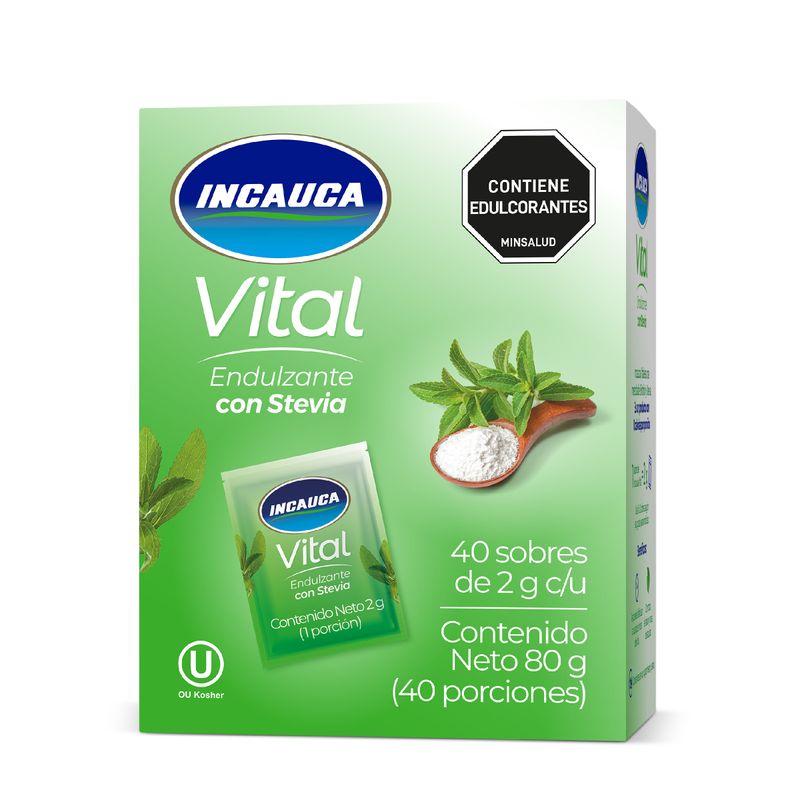 ENDULZAN INCAUCA STEVIA 40 SOB_F