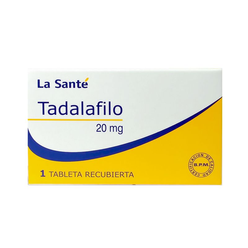TADALAFILO 20 MG -LA SANTE-_F