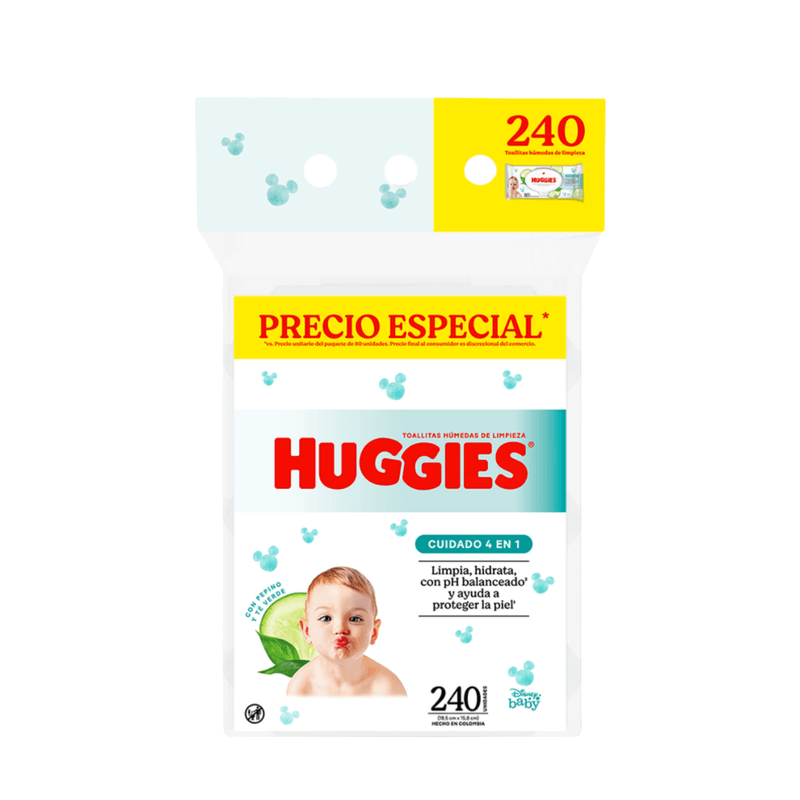 TOALLITAS HUGGIES HUMEDS ONE&D_F