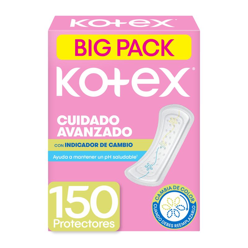 PROTECTORES KOTEX INDICADOR PH_F