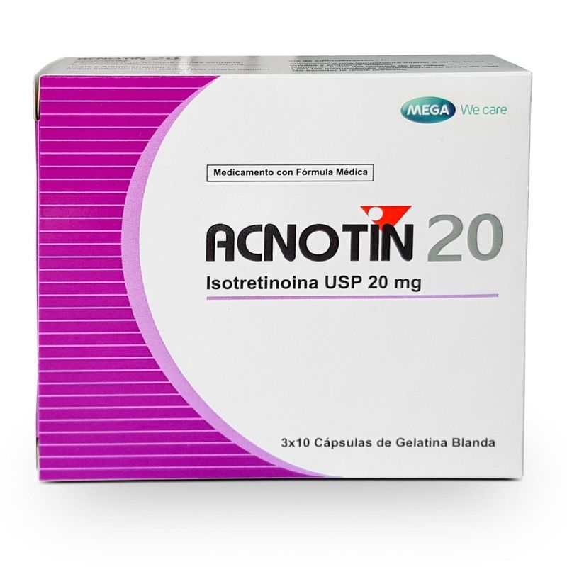 ACNOTIN 20 MG ISOTRETINOINA_F