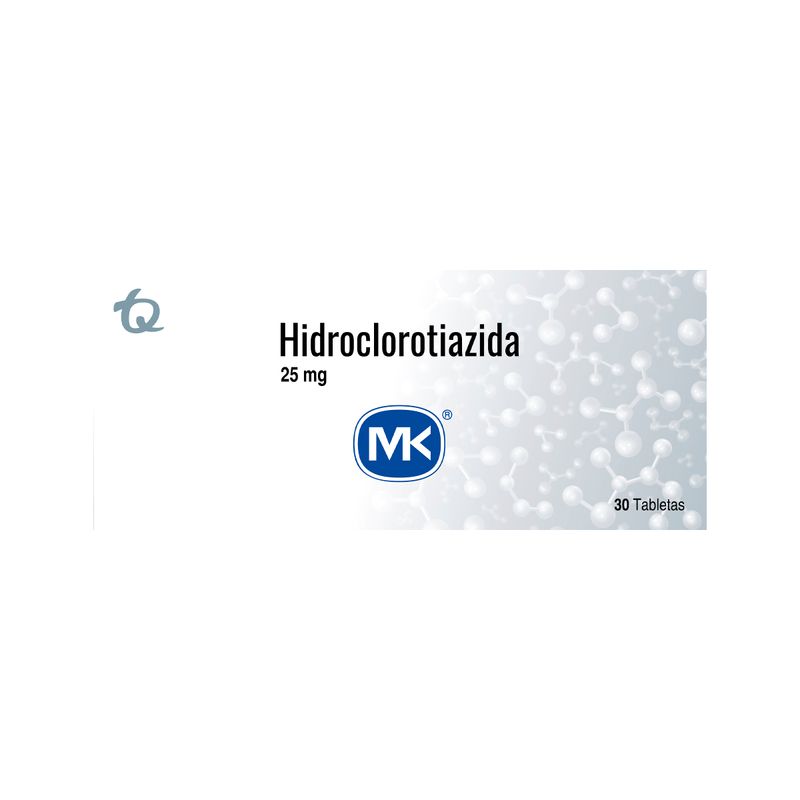 HIDROCLOROTIAZIDA 25 MG -MK-_F