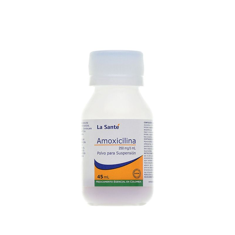 AMOXICILINA SUSP 250 MG LASANT_F