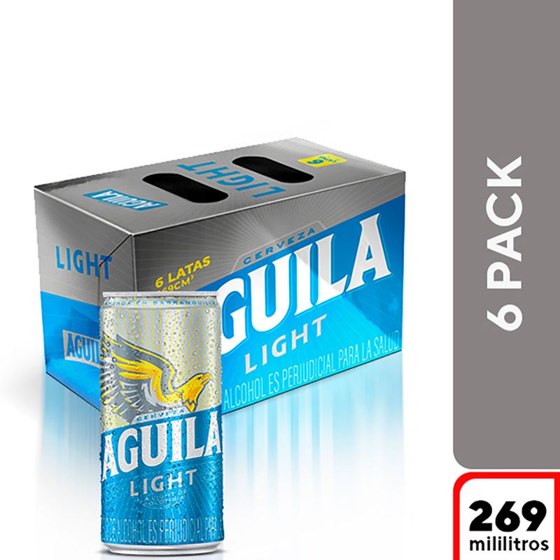 CERVEZA AGUILA LIGTH SIX PACK_F
