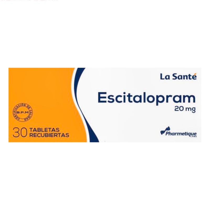 ESCITALOPRAM 20 MG -LA SANTE-_F