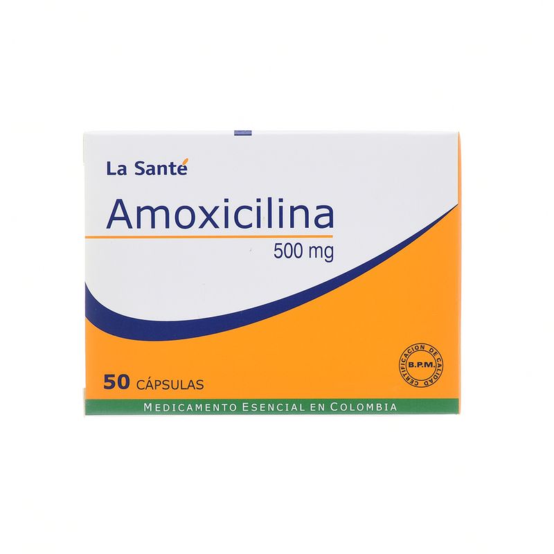 AMOXICILINA 500 MG -LA SANTE-_F