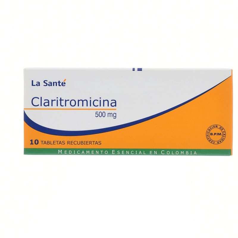 CLARITROMICINA 500 MG -LA SANT_F