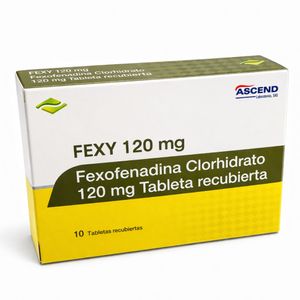 FEXY 120 MG ( FEXOFENADINA CLORHIDRATO )