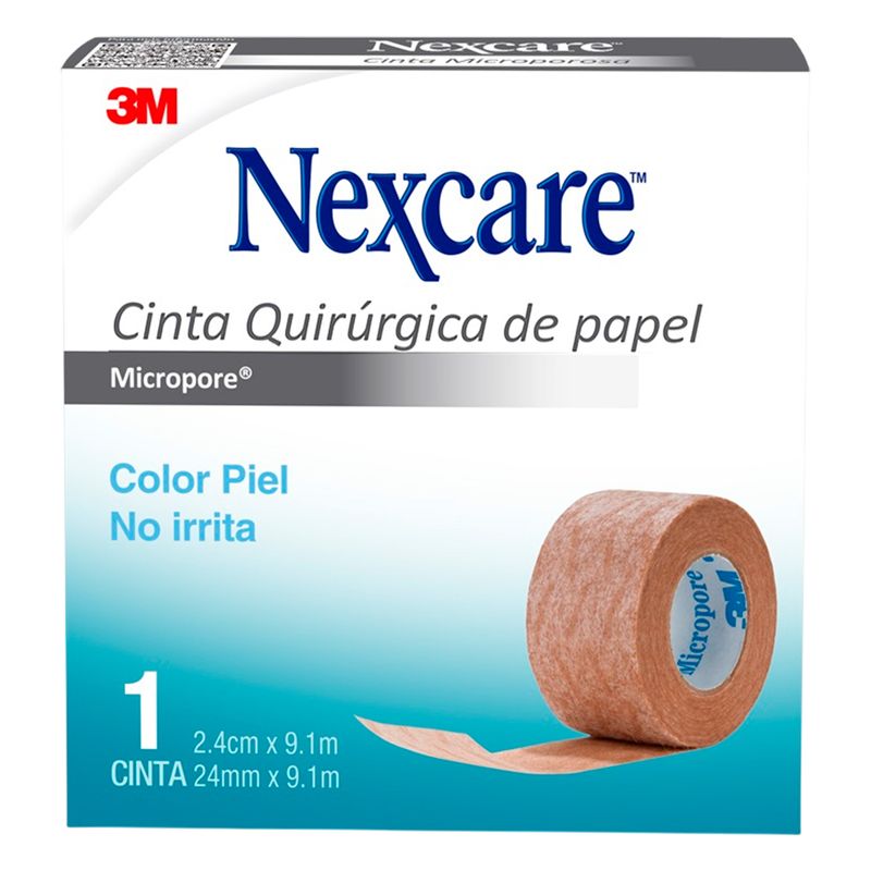 CINTA QUIRURGICA PAPEL NEXCARE_F