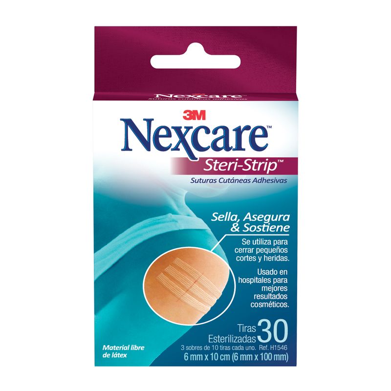TIRAS NEXCARE STERI STRIP 6MM_F