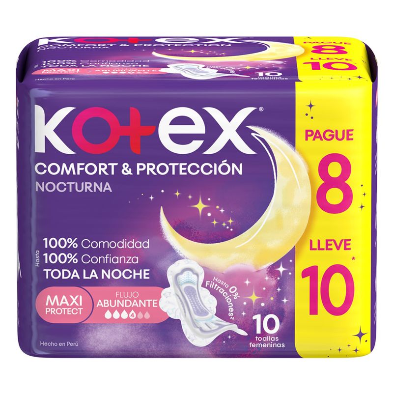TOALLAS HIGIENICAS KOTEX X 10_F