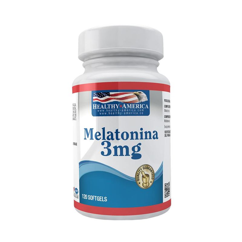 MELATONINA 3MG HEALTHY AMERICA_F