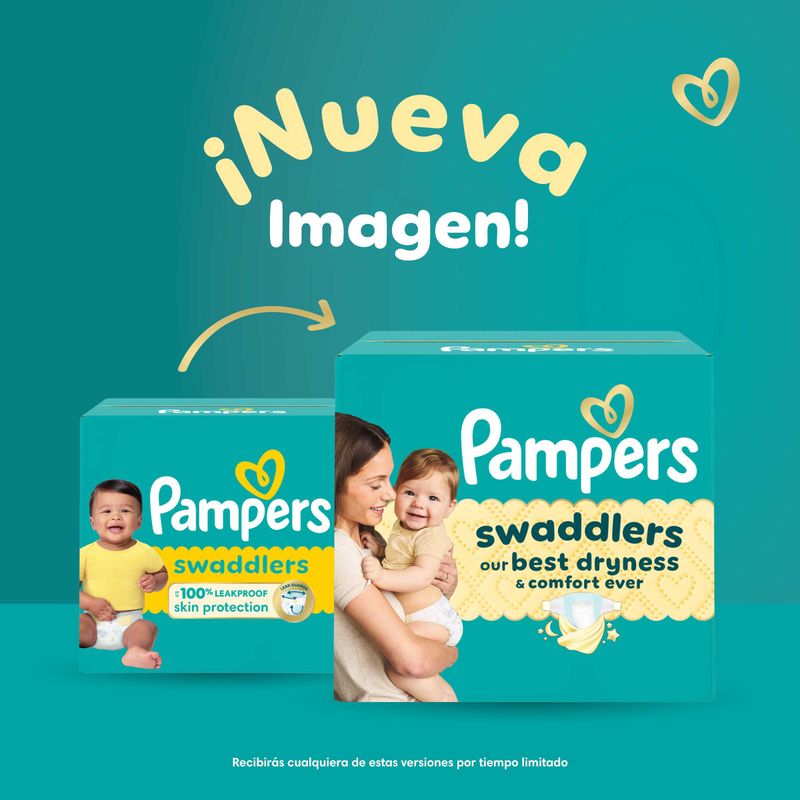 PAÑAL PAMPERS SWADDLERS ETAP_L
