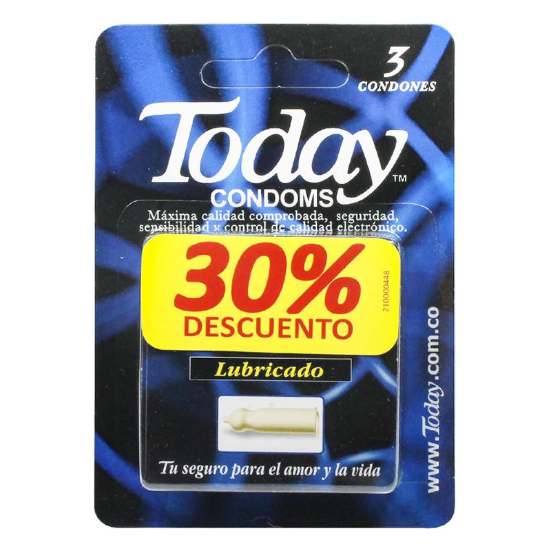 PRESERVATIVO TODAY LATEX LUBRI_F