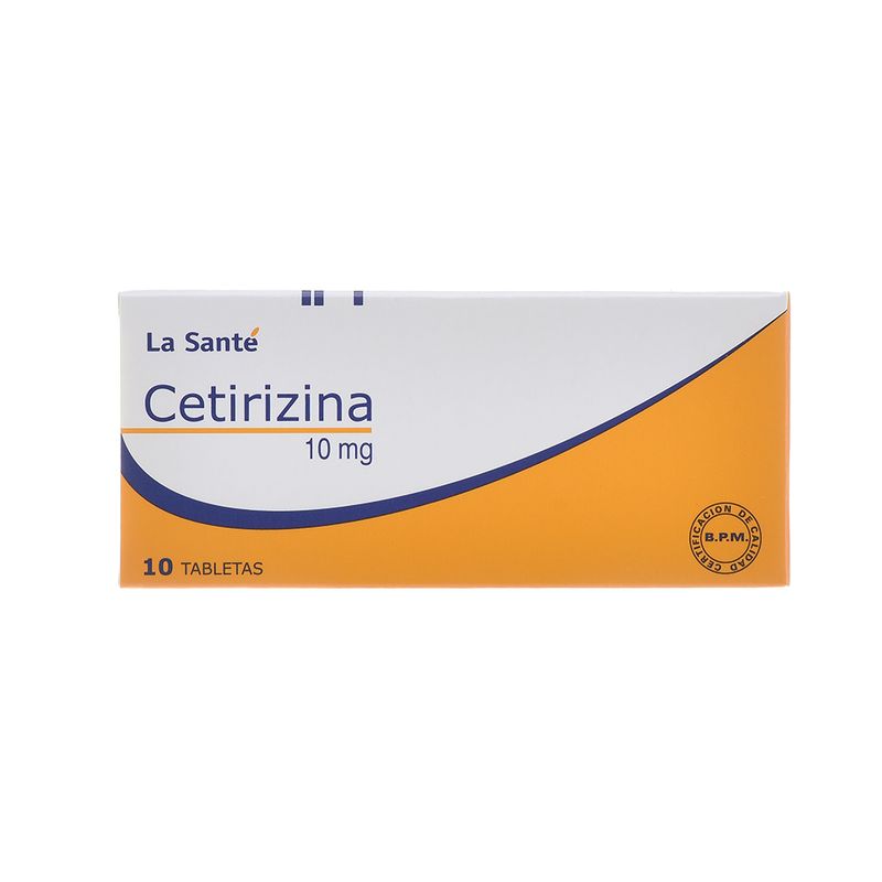 CETIRIZINA 10 MG -LA SANTE-_F