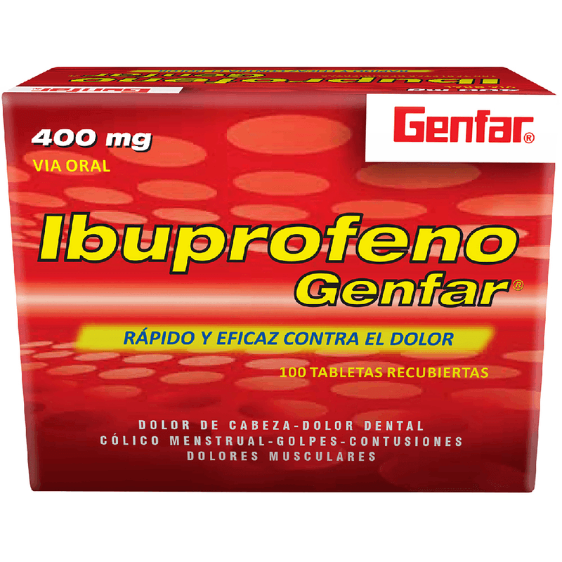 IBUPROFENO 400 MG GENFAR_F