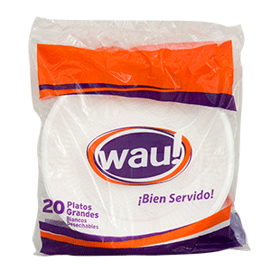PLATOS DESECHABLE GDE WAU_F