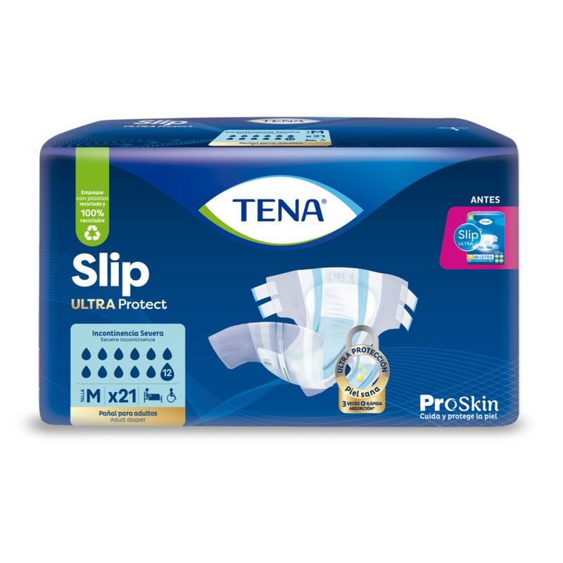 PAÑAL ADULT TENA SLIP PROTEC M_F