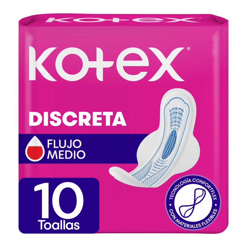 TOALLA KOTEX DISCRETA_F