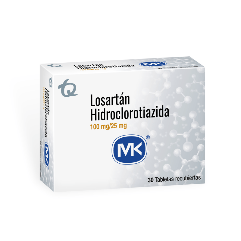 LOSARTAN 100-HIDROCLORO25 -MK-_F