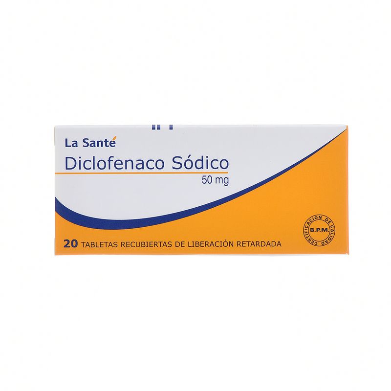 DICLOFENACO 50 MG LA SANT_F