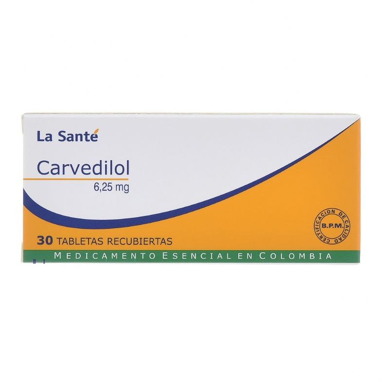 CARVEDILOL 6-25 MG -LA SANTE-_F