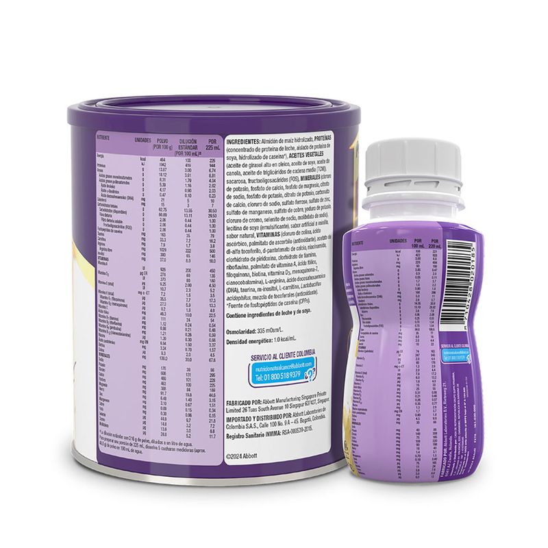 OF PEDIASURE VAINILLA GT1 BOT_P