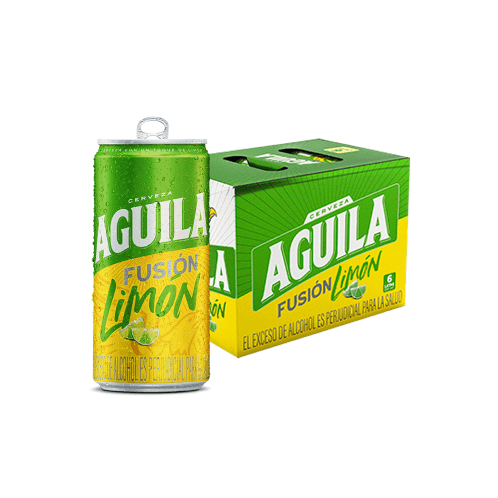 CERVEZA AGUILA FUSION LIMON X 269