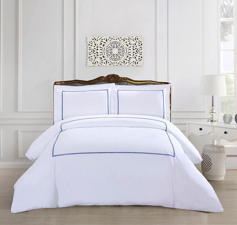Duvet Cover Doble Faz Classic Blue Queen