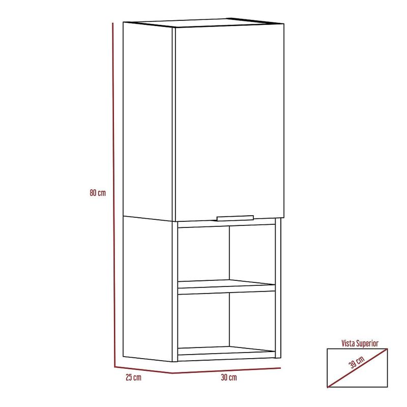 Mueble auxiliar de baño Jules - RTA Muebles