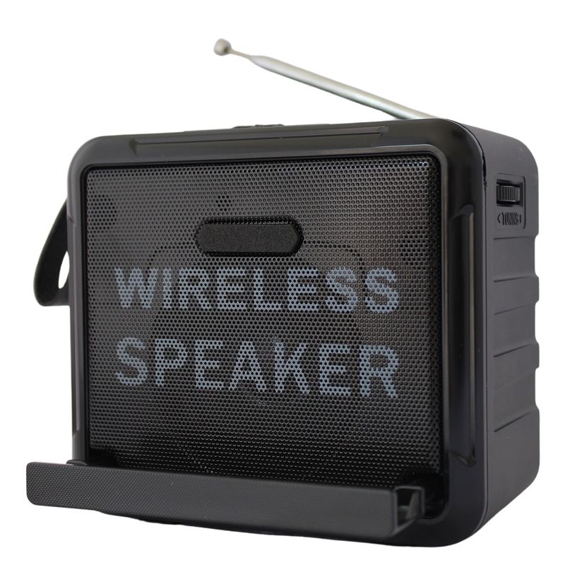 Parlantes Bluetooth De Alta Potencia Bateria Recargable Radio FM Tarjetas  USB