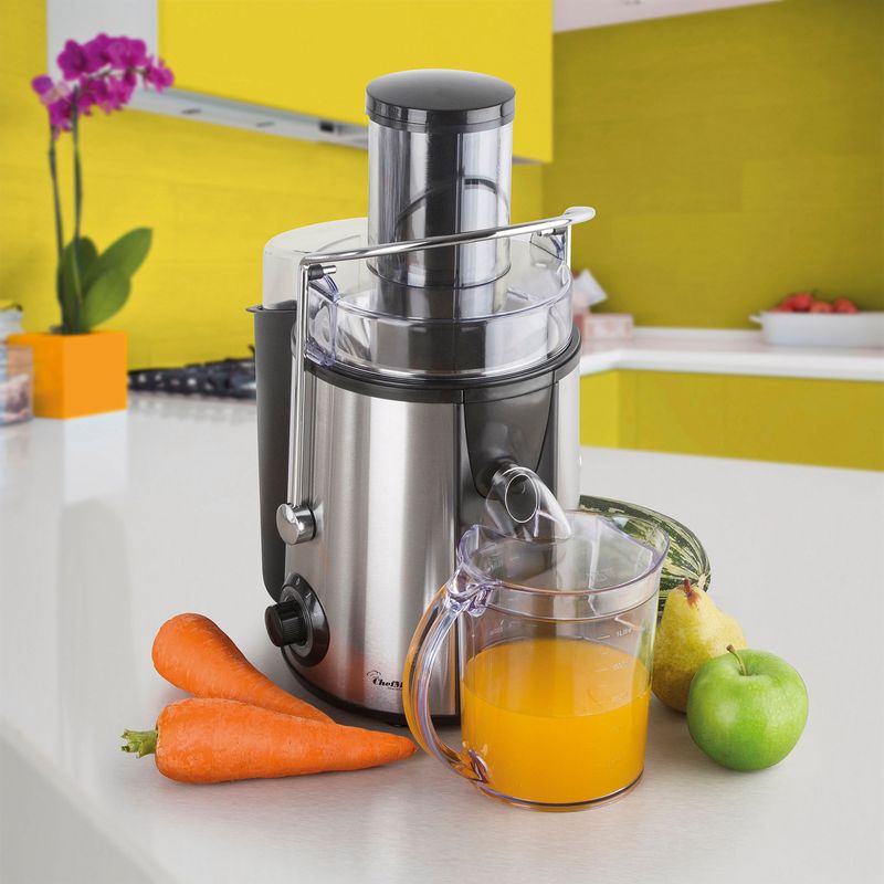 Extractor De Jugos Para Frutas Y Vegetales Acero Inoxidable Exprimidor 1200W