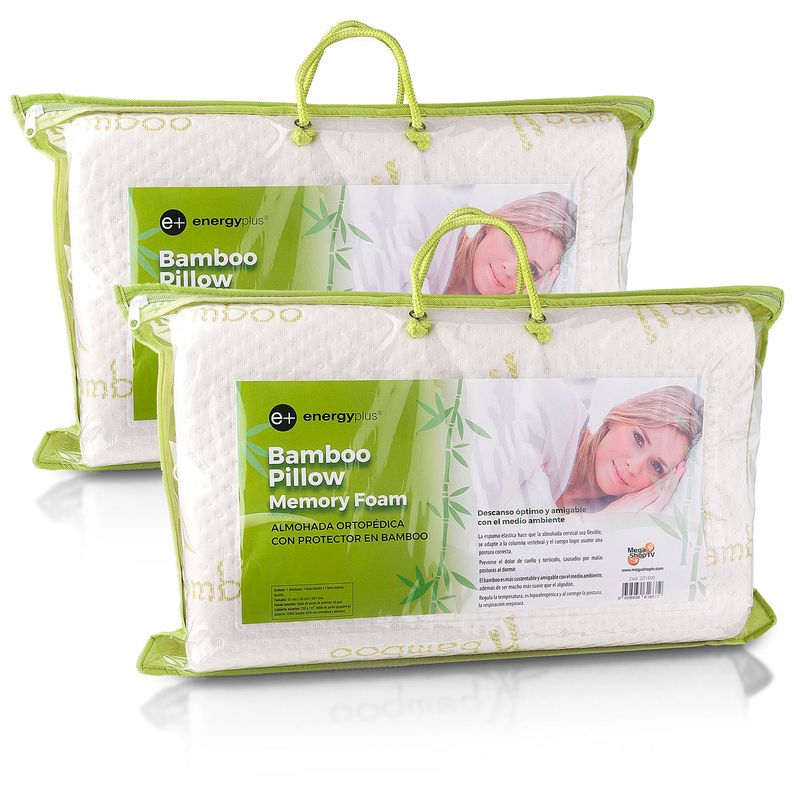 Almohada ortopédica con protector en Bamboo Energy Plus