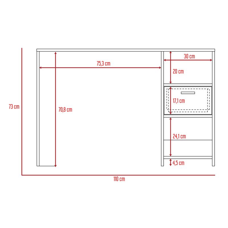 Combo para Habitación Noruega, Incluye Organizador y Closet - VIRTUAL  MUEBLES