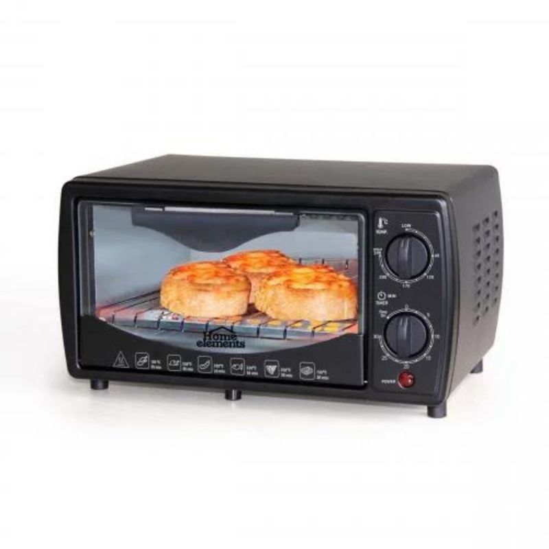 Mini horno tostador 9 litros - TURIN BLACK