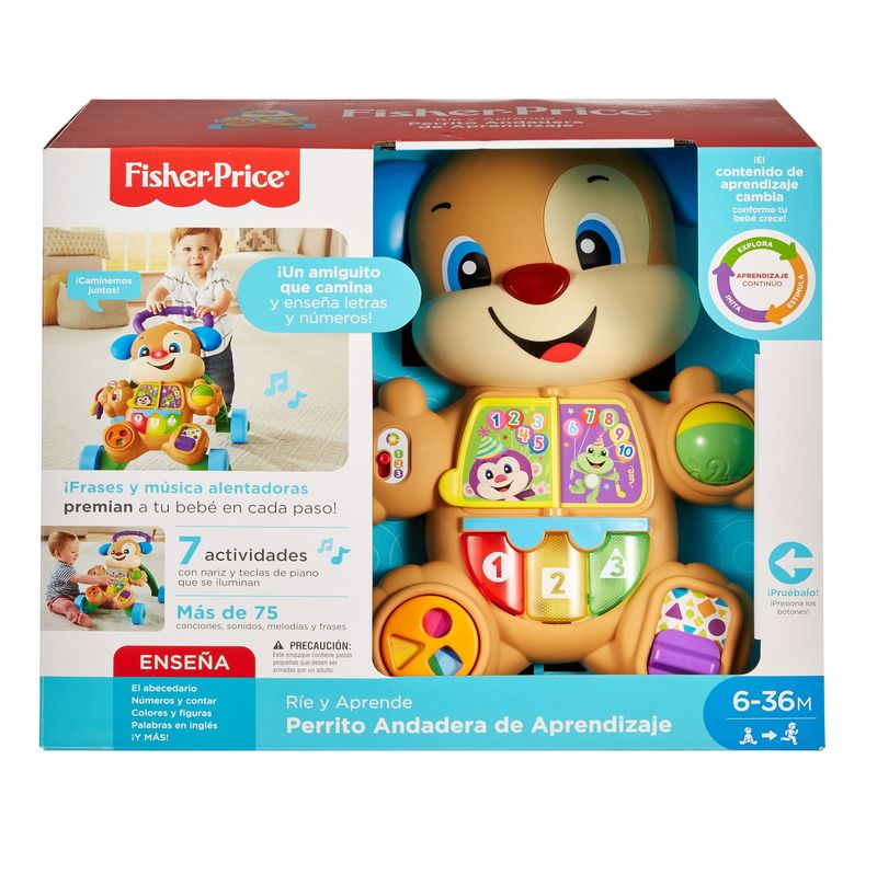 Fisher Price Perrito Andadera De Aprendizaje