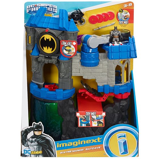 Fisher Price Imaginext Baticueva De La Mansión Wayne