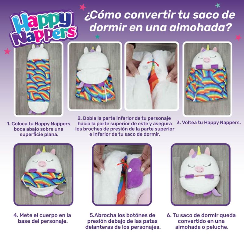 Almohada saco discount de dormir happy