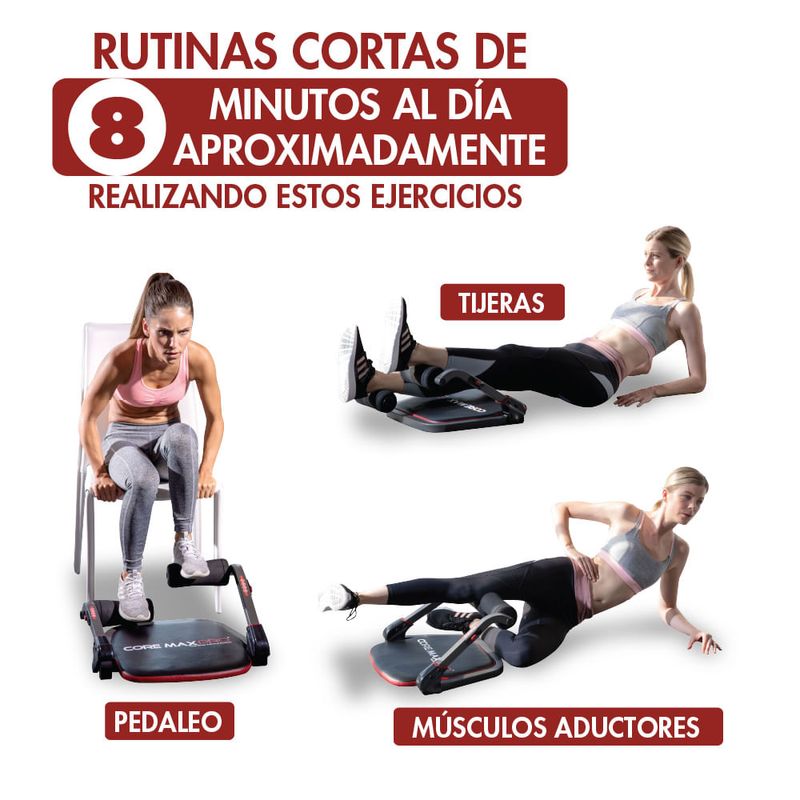 MÁQUINA PARA ABDOMINALES CORE MAX PRO